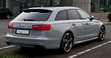 audi s6 avant (c7)     heckansicht, 7. september 2013, mu  nster