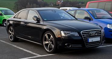 audi a8 quattro (d4)     frontansicht, 24. ma  rz 2012, velbert
