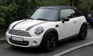 mini cooper cabrio (r57, facelift)     frontansicht, 5. juni 2011, wu  lfrath