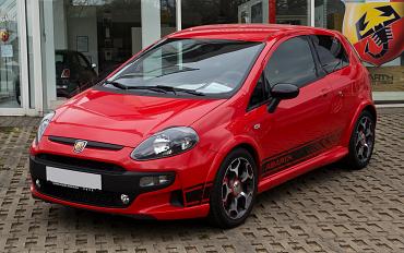 fiat punto evo abarth (1. facelift)     frontansicht, 1. april 2012, essen
