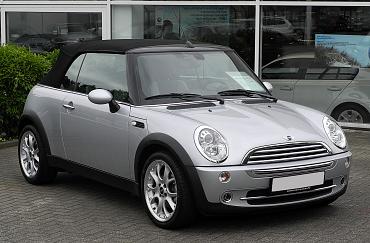 mini cooper cabriolet (r52)     frontansicht, 13. juni 2011, wuppertal