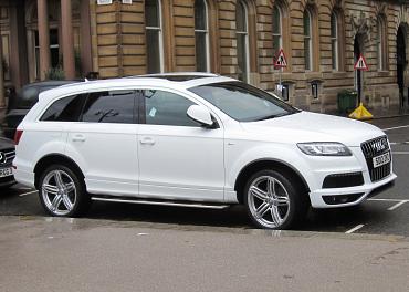 audi q7 3.0 tdi clean diesel 2967cc registered april 2012 (george square)