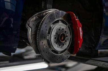 Remschijf met remblok