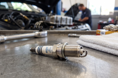 bougie in de werkplaats