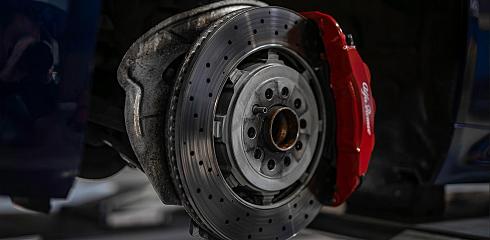 Remschijf met remblok