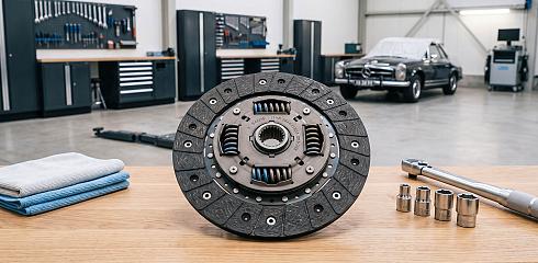 koppelingsplaat in de werkplaats