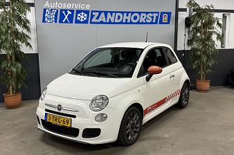 Fiat 500 0.9 TwinAir Turbo Lounge // Sportstoelen // Half Leer