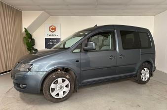 Volkswagen Caddy 1.6 Comf. 7 Persoons. Airco, Navigatie, LMV, dubbele schuifdeur
