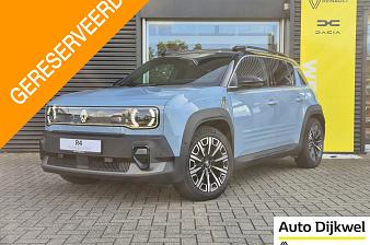 Renault 4 comfort range iconic 52 kWh Harman/kardon audiosystem, Elektr. A-klep, Adapt. Cruise + Driver Assist