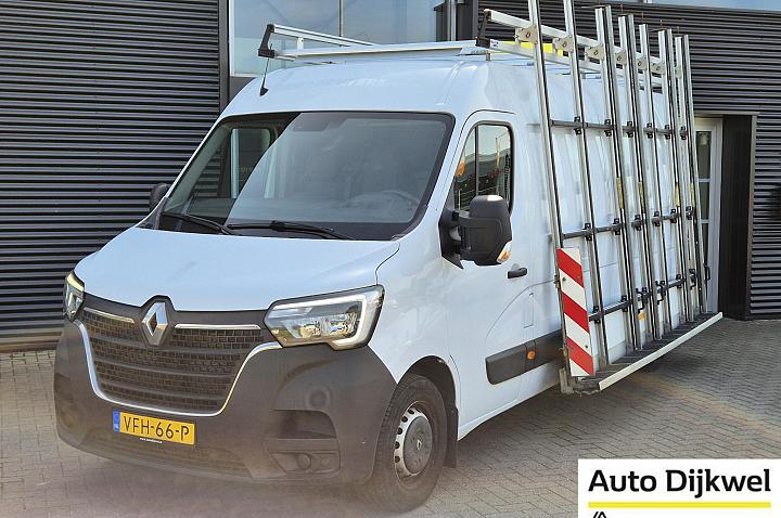 Renault Master T35 2.3 dCi 180 L3 H2 V/d Born GLASRESTEEL, Trekhaak, Camera, 3-zits