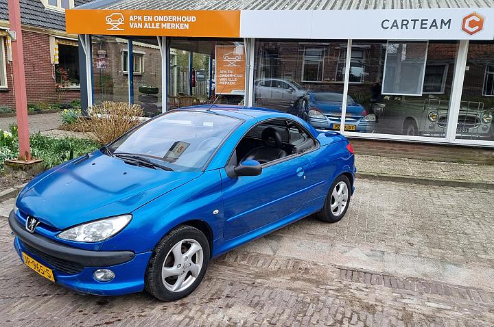 Peugeot 206 CC 1.6-16V Roland Garros Leder trekhaak LMV.
