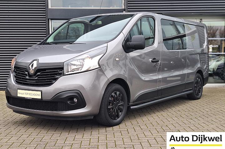 Renault Trafic 1.6 dCi T29 L2H1 DC Luxe Energy Airco, Navigatie, Cruise Control, Trekhaak. GEEN BPM!