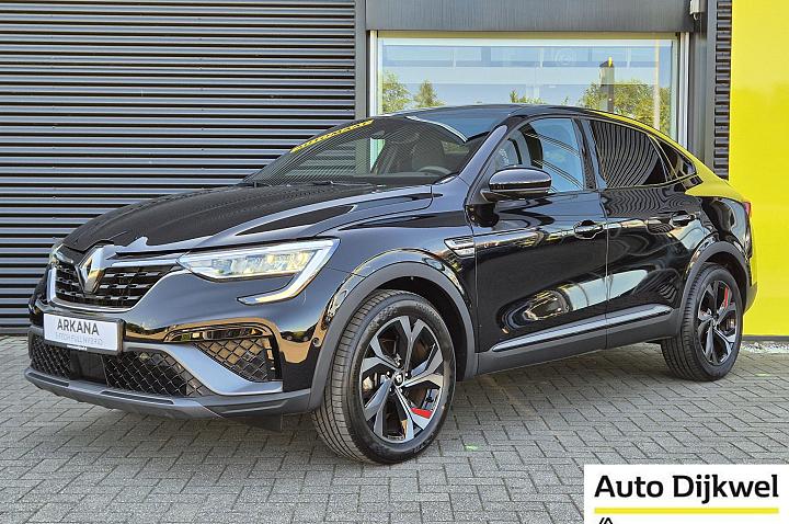 Renault Arkana 1.6 E-Tech Hybrid 145 R.S. Line Glazen panoramadak, adaptive Cruise Control, Camera, elektr. stoelen