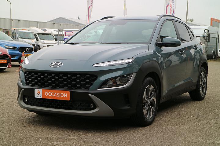 Hyundai Kona 1.6 GDI HEV Fashion | Automaat! | Navi | Carplay | Goed Onderhouden! |