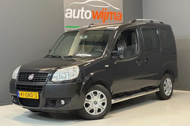 Fiat Doblò 1.4 Dynamic Family 5pers. NW APK 2x schuifdeur, trekhaak, airco