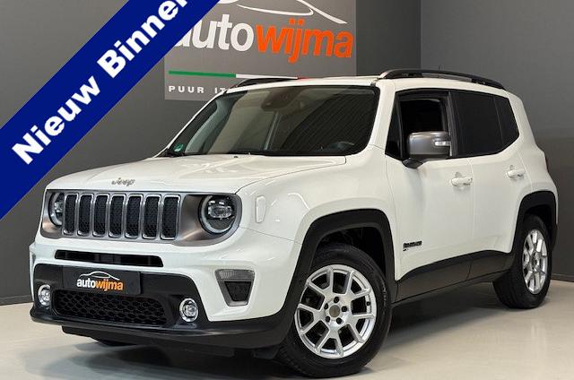 Jeep Renegade 1.0Turbo 120pk Limited Adaptieve Cruise Control, Trekhaak Afneembaar, Led koplampen