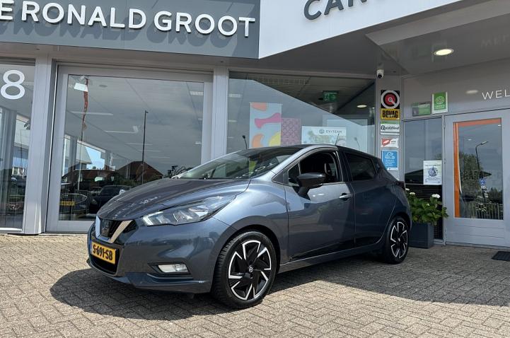 Nissan Micra (Verkocht) 1.0 IG-T N-Design | Airco | Cruise | Carplay | Parkeersensor ach