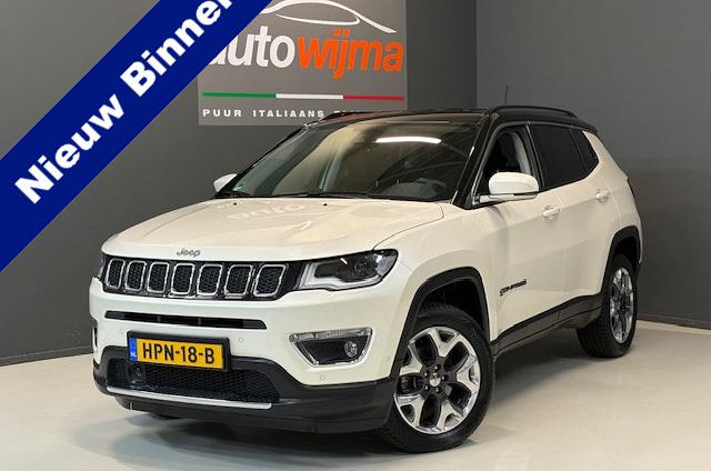 Jeep Compass 1.4 MultiAir 170pk Limited 4x4 Automaat Apple carplay, stoel/stuurverwarming, Beats audio Drivers as