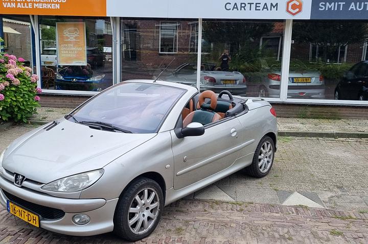 Peugeot 206 CC 1.6-16V Roland Garros Leder Climat LMV CPV