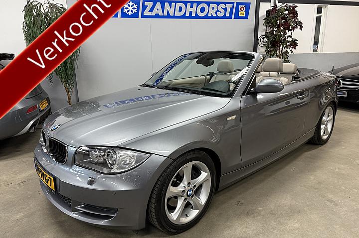 BMW 1 Serie Cabrio 120i Executive Verkocht !