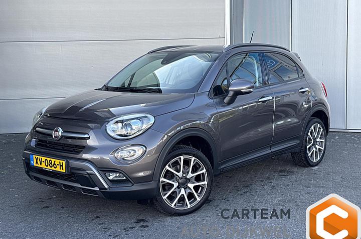 Fiat 500X Cross 1.4 Turbo MultiAir 4x4 CrossPlus Navigatie Camera PDC Achter Stuur/Stoelverwarming