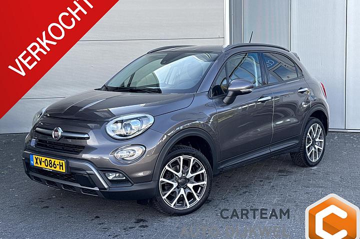 Fiat 500X Cross 1.4 Turbo MultiAir 4x4 CrossPlus Navigatie Camera PDC Achter Stuur/Stoelverwarming