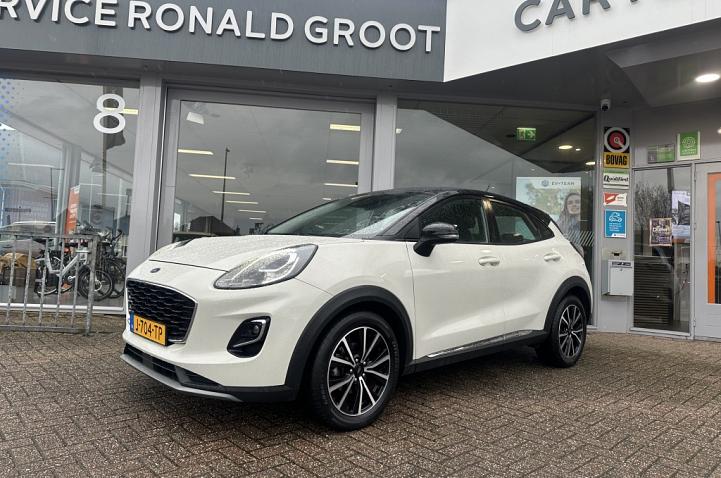 Ford Puma 1.0 EB Hyb. Titanium | Cruise | Carplay | Airco | Navi | Parkeer