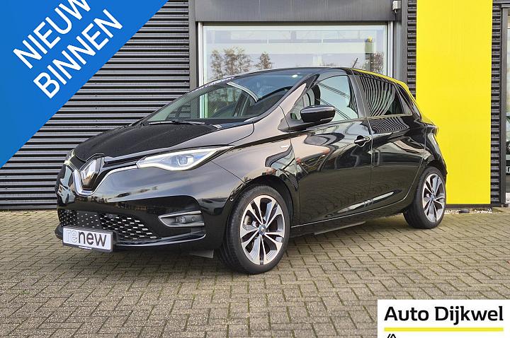 Renault ZOE R135 Edition One 52 kWh (ex Accu) TOP model! Full Option, CCS snelladen, Leer, Camera, Navigatie, BO