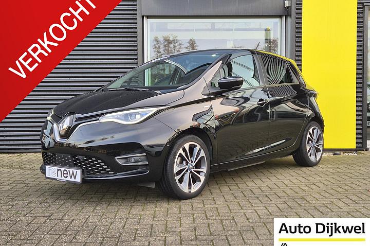 Renault ZOE R135 Edition One 52 kWh (ex Accu) TOP model! Full Option, CCS snelladen, Leer, Camera, Navigatie, BO
