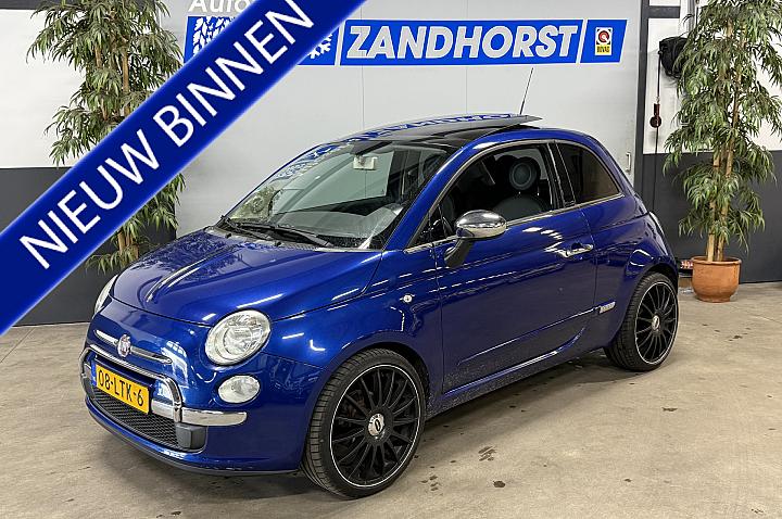 Fiat 500 1.2 Lounge // Schuifdak // Leer // Autom.