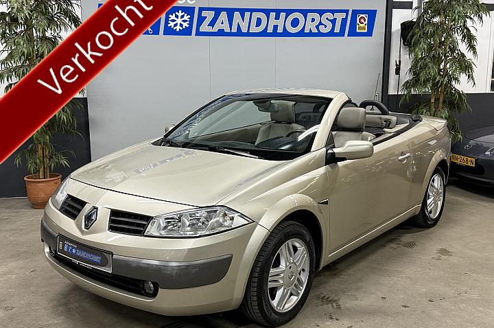 Renault Mégane CC 1.6-16V Dynamique Comfort // Autom. // Leer Verkocht!!!