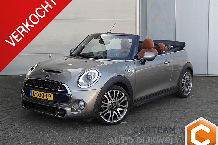 MINI Cooper S Cabrio Mini 2.0 Chili Serious Business Full/H&K/Adaptive/Lage Km-stand!