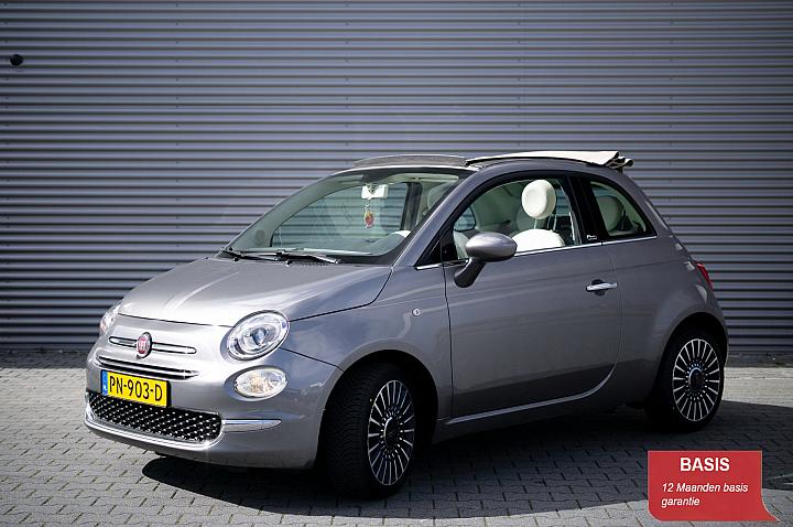 Fiat 500C 0.9 TwinAir Turbo Lounge, Cabrio, VERKOCHT !!!