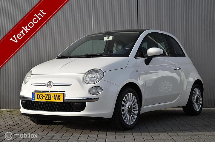 Fiat 500 1.4-16V Lounge | Pano | Leuke auto! |VERKOCHT