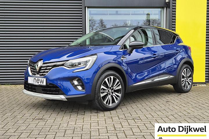 Renault Captur 1.6 E-Tech plug-in hybrid 160 iconic Panorma schuif/kanteldak, Trekhaak, Leer, BOSE audio