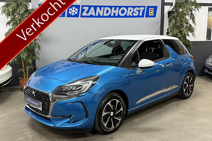 DS DS 3 1.2 PureTech So Chic // Autom. // lm Velgen // Camera // Vol led Verkocht!!!