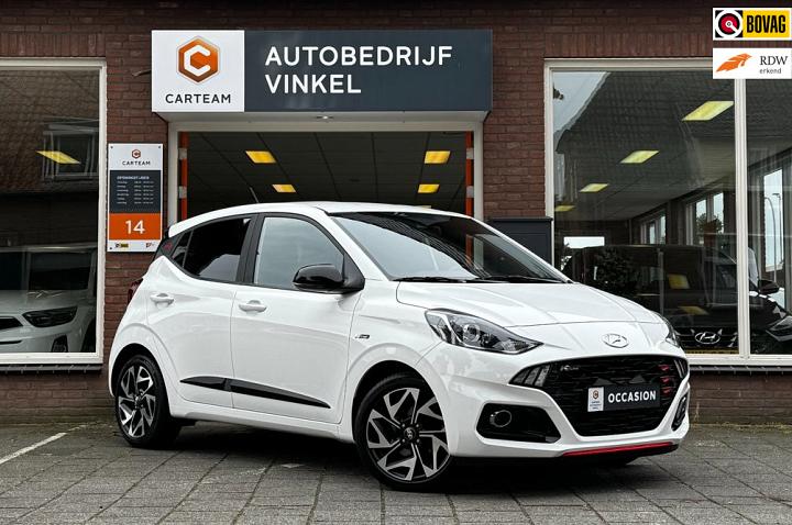 Hyundai i10 1.0 T-GDI N Line 5-zits 101PK *Camera*Stoel/Stuurverwarming*Carplay*Navi*