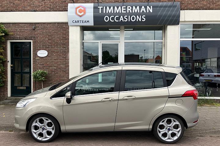 Ford B-MAX 1.0 EcoBoost Titanium|Cruise Ctrl|Half leder|Pano|PDC