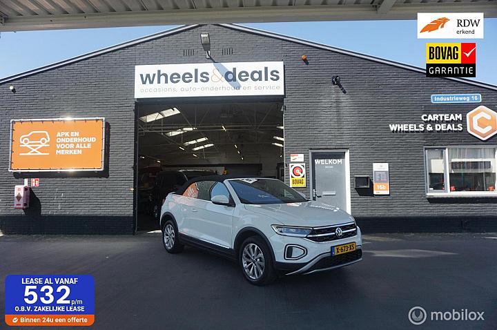 Volkswagen T-Roc Cabrio 1.5 TSI R-Line ( 1e eigenaar ! )