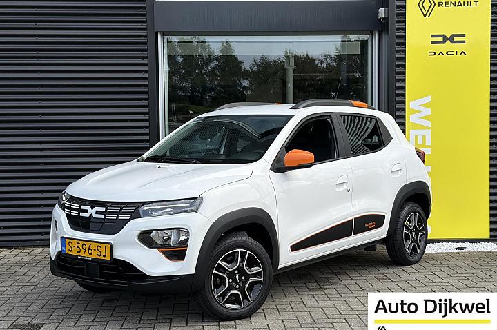 Dacia Spring Expression 27 kWh Lederen interieur, Camera, CCS Snelladen (o.a. Fastned), Apple/Android Auto